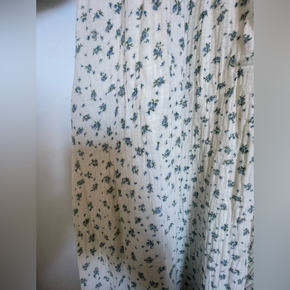 Neuflora HARTSELLE Blue Floral Dress Women's Small - Picture 10 of 10